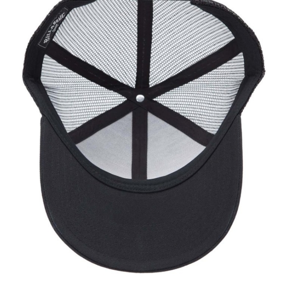 Billabong Black & Yellow Mesh Hat Adjustable Trucker - Picture 3 of 3